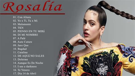 rosalia songs in english.